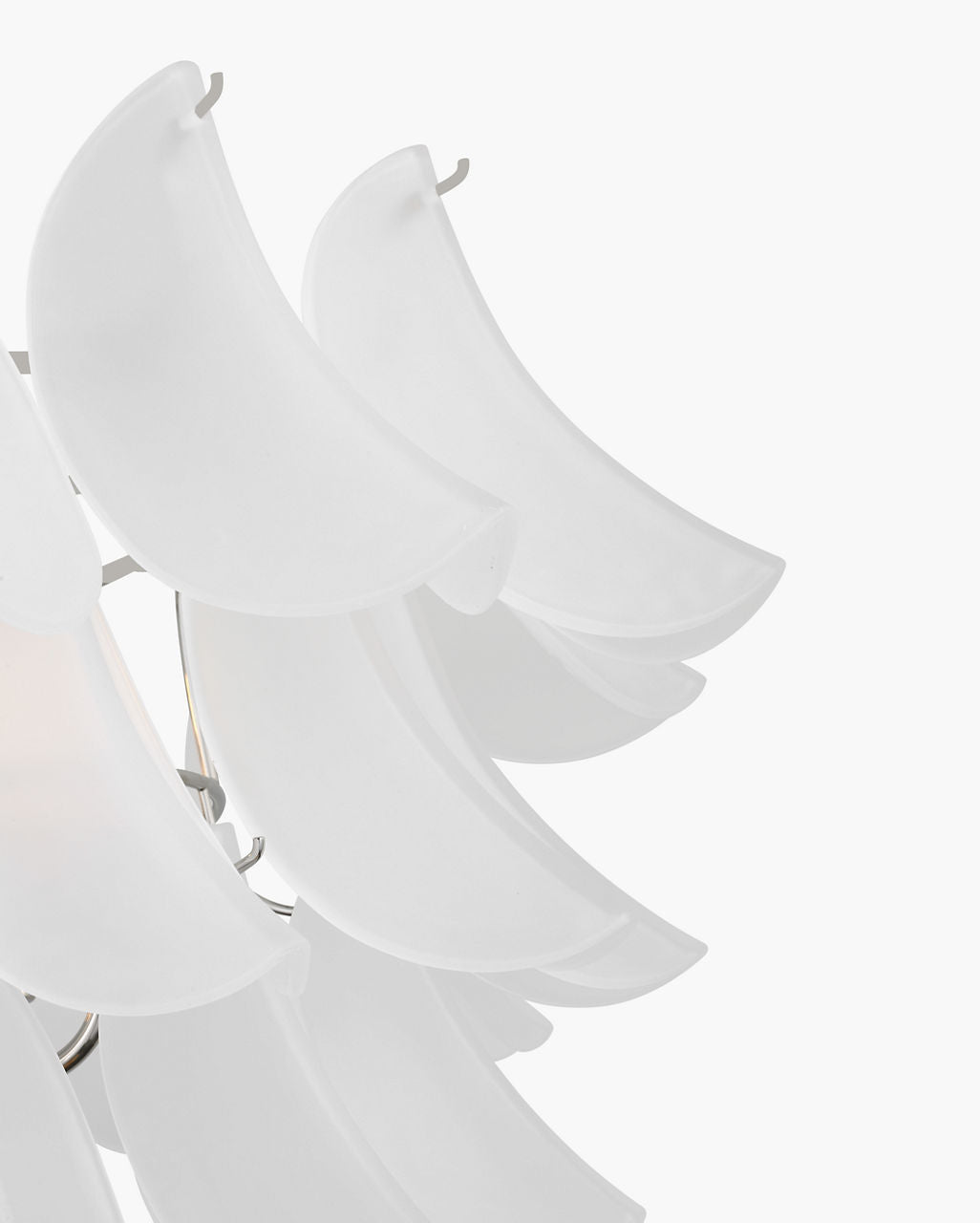 Chloe Five Light Chandelier in Polished Nickel | Polished Nickel