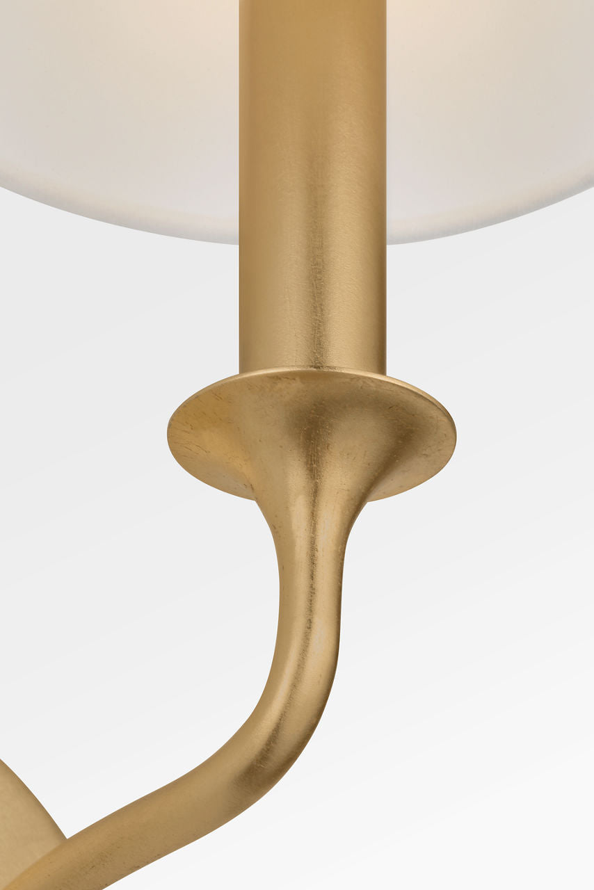 Chatsworth One Light Wall Sconce in Gild | Gild