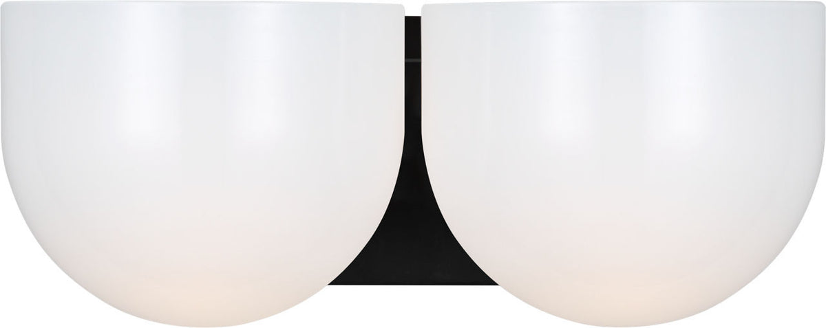Cheverny Two Light Bath in Aged Iron | Aged Iron