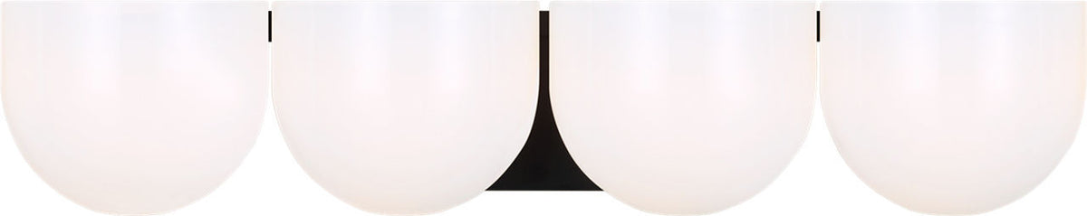 Cheverny Four Light Bath in Aged Iron | Aged Iron