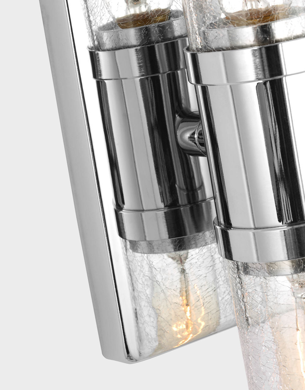 Keaton Two Light Vanity in Chrome | Chrome