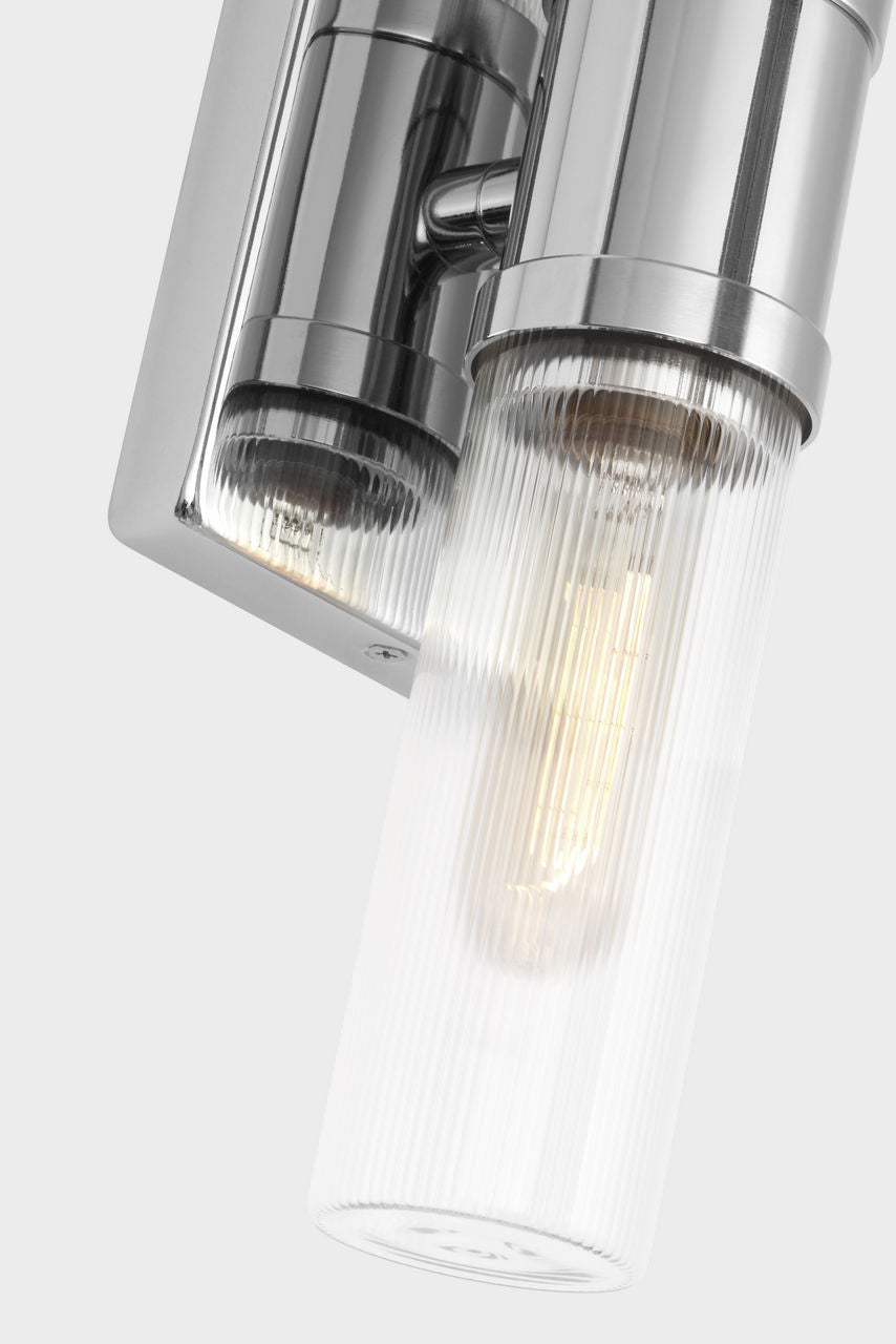 Keaton Two Light Vanity in Chrome | Chrome