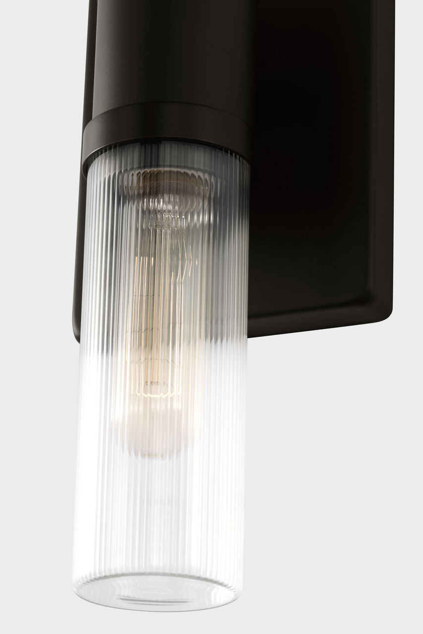 Keaton Two Light Vanity in Midnight Black | Midnight Black