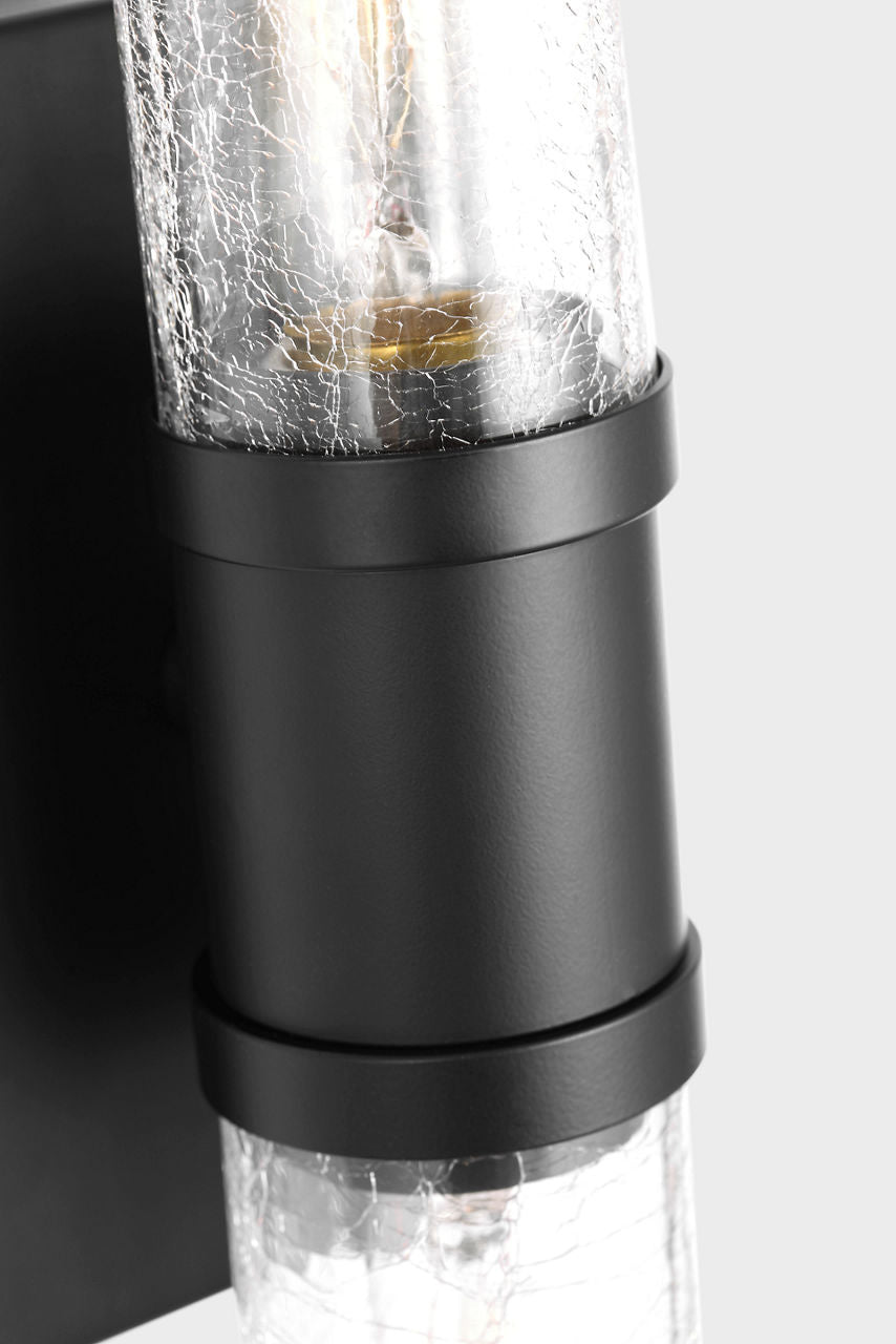 Keaton Two Light Vanity in Midnight Black | Midnight Black