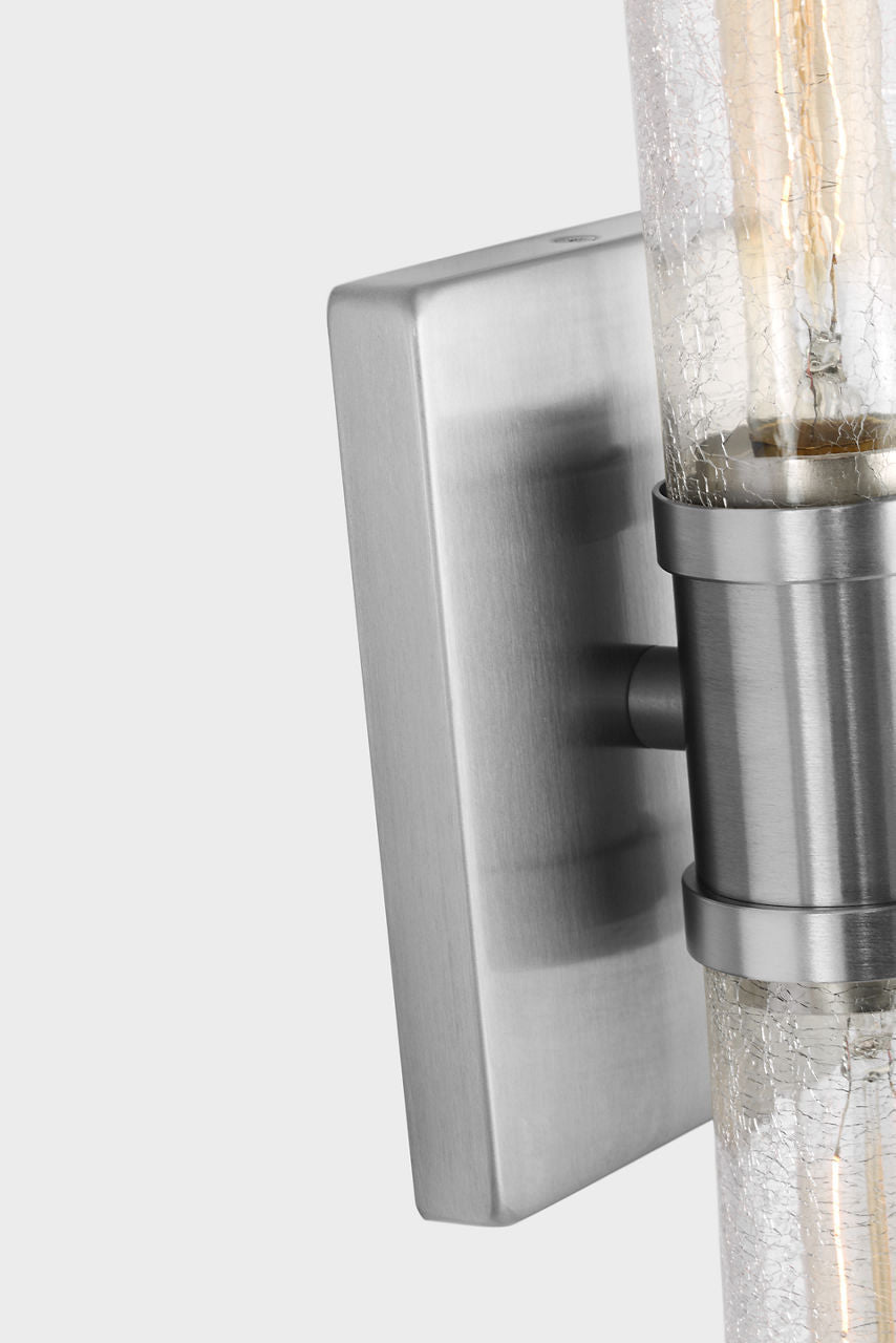 Keaton Two Light Vanity in Brushed Nickel | Brushed Nickel