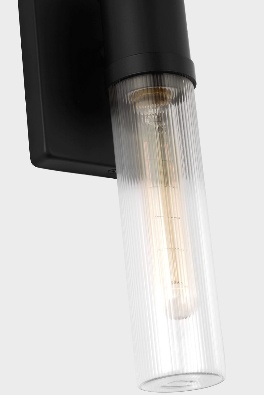 Keaton Two Light Vanity in Midnight Black | Midnight Black