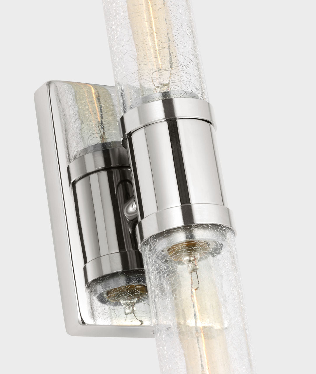 Keaton Two Light Vanity in Chrome | Chrome