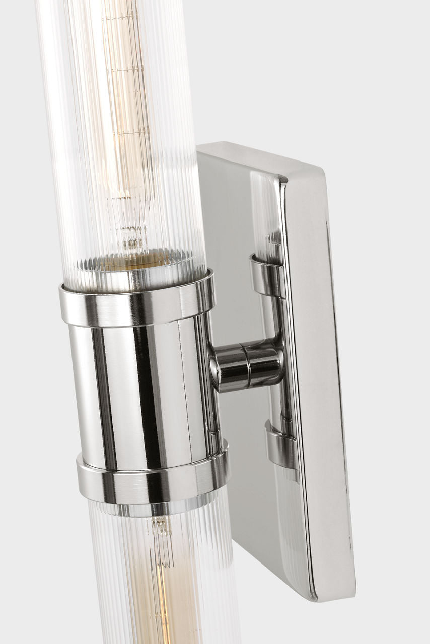 Keaton Two Light Vanity in Chrome | Chrome