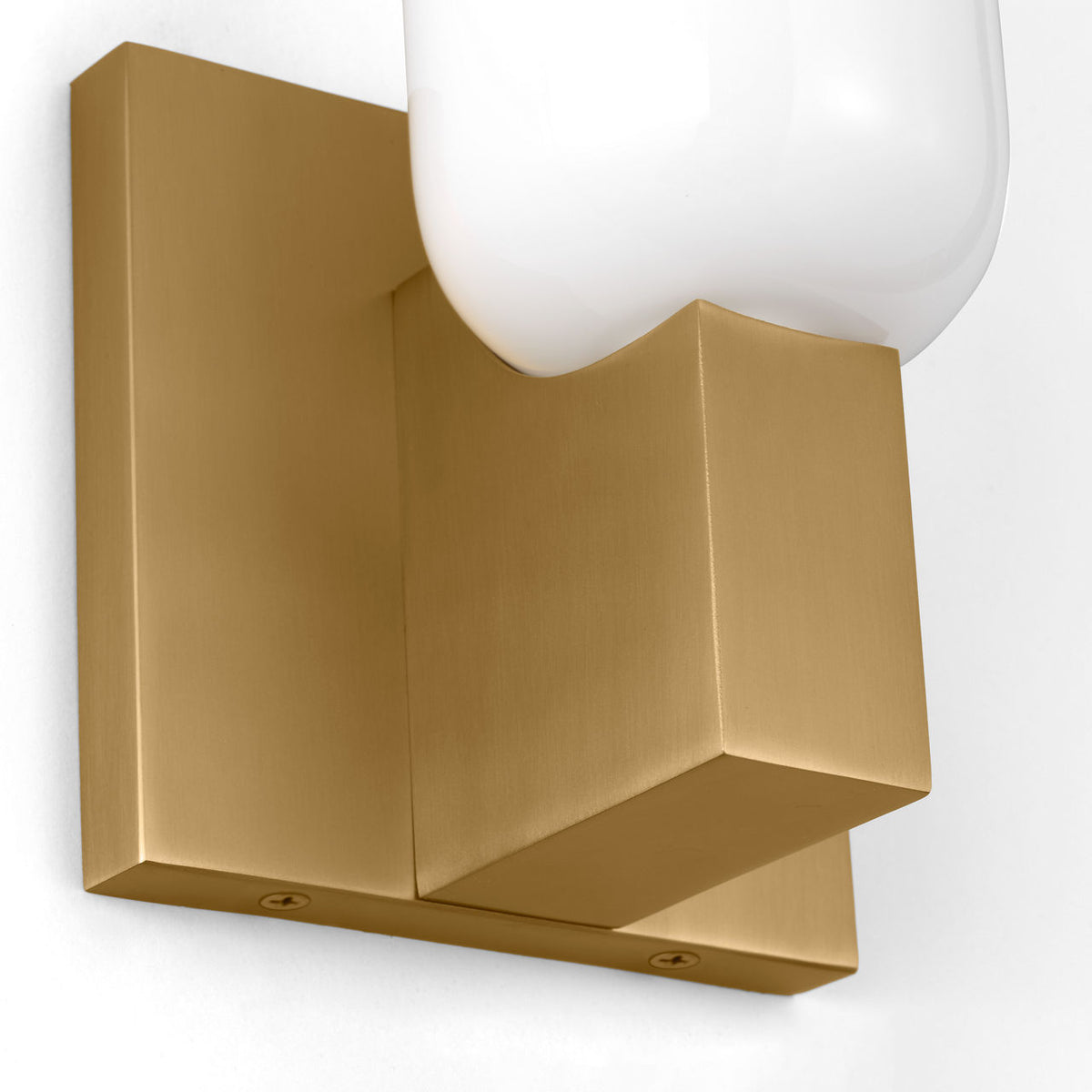 Maroux One Light Bath in Burnished Brass | Burnished Brass
