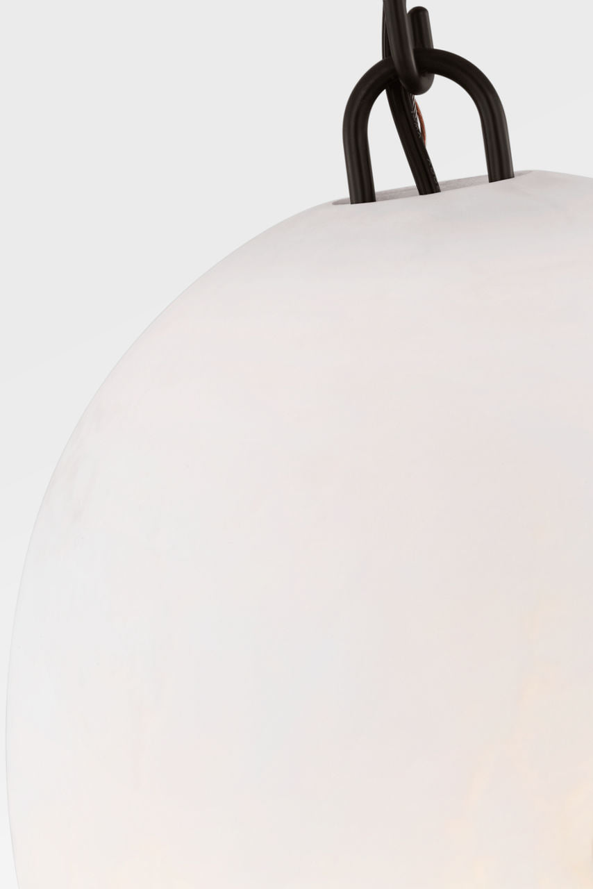 Savina Pendant in Aged Iron | Aged Iron