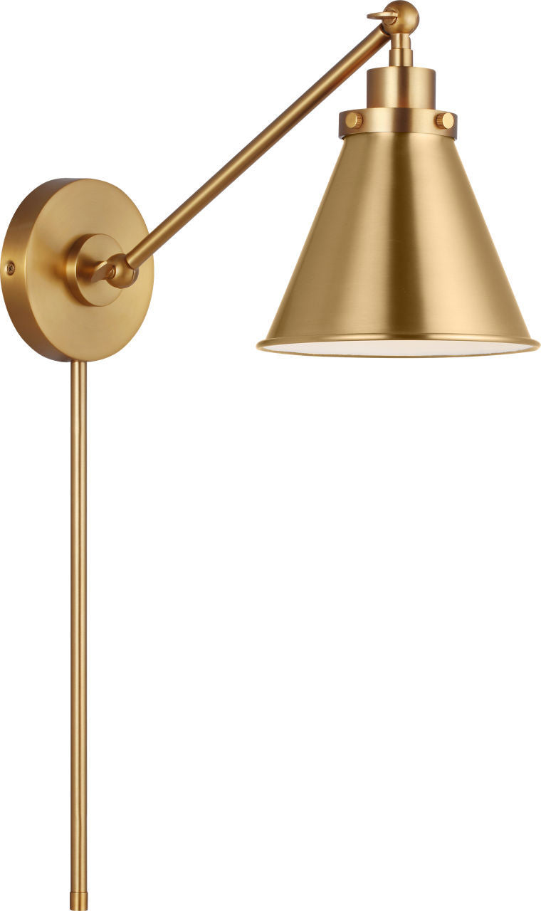 Wellfleet Wall Sconce in Burnished Brass | Burnished Brass
