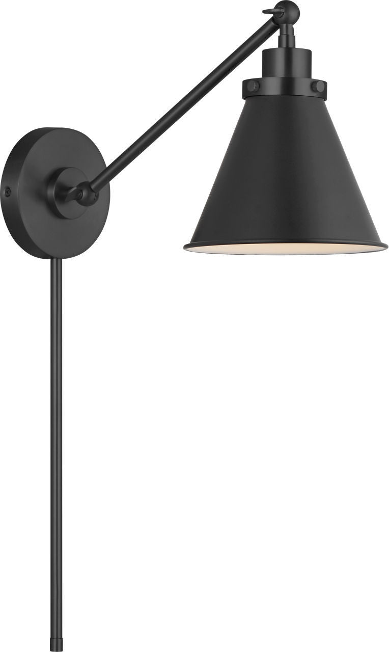 Wellfleet Wall Sconce in Midnight Black | Midnight Black