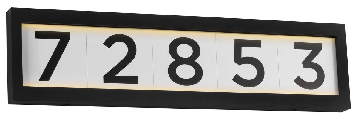 Address Light Address Light LED in Textured Black