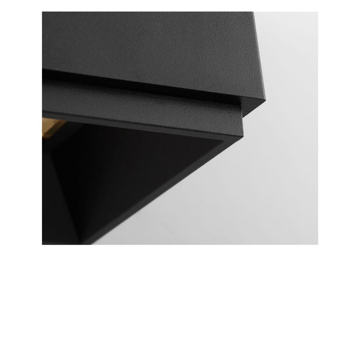 Huntwick LED Outdoor Wall Lantern in Textured Black