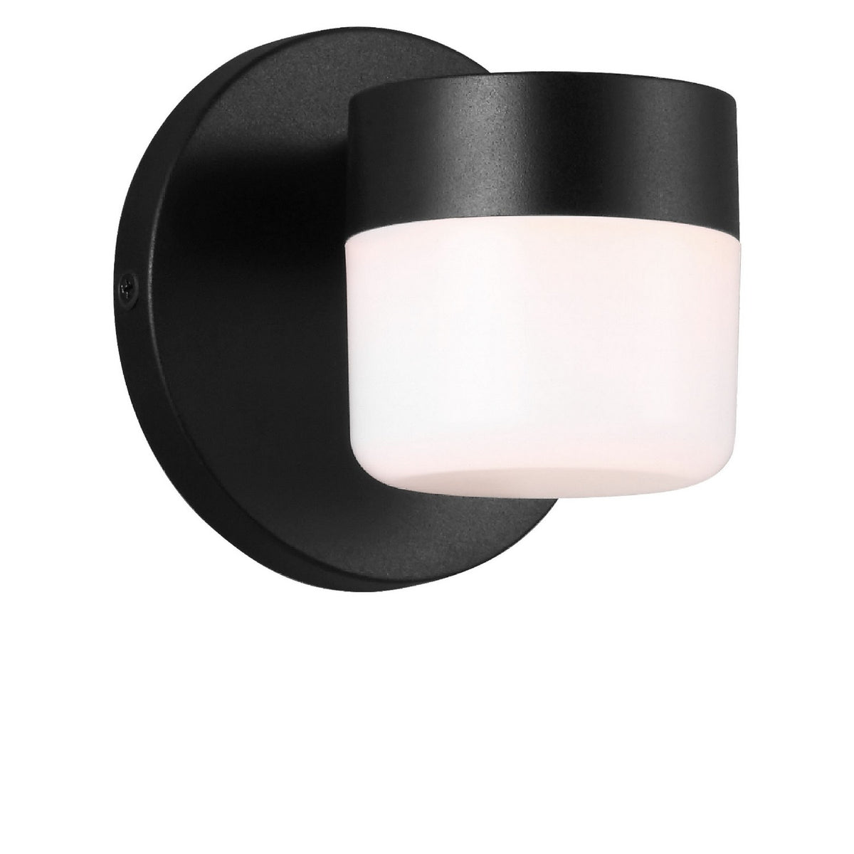 Kinwood LED Outdoor Wall Lantern in Textured Black