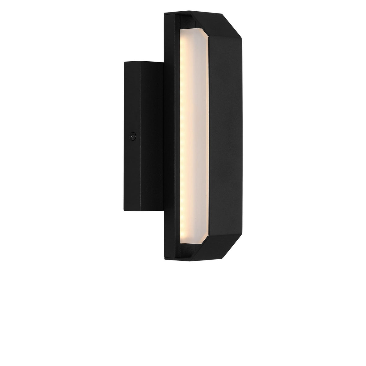 Lakemont LED Outdoor Wall Lantern in Textured Black