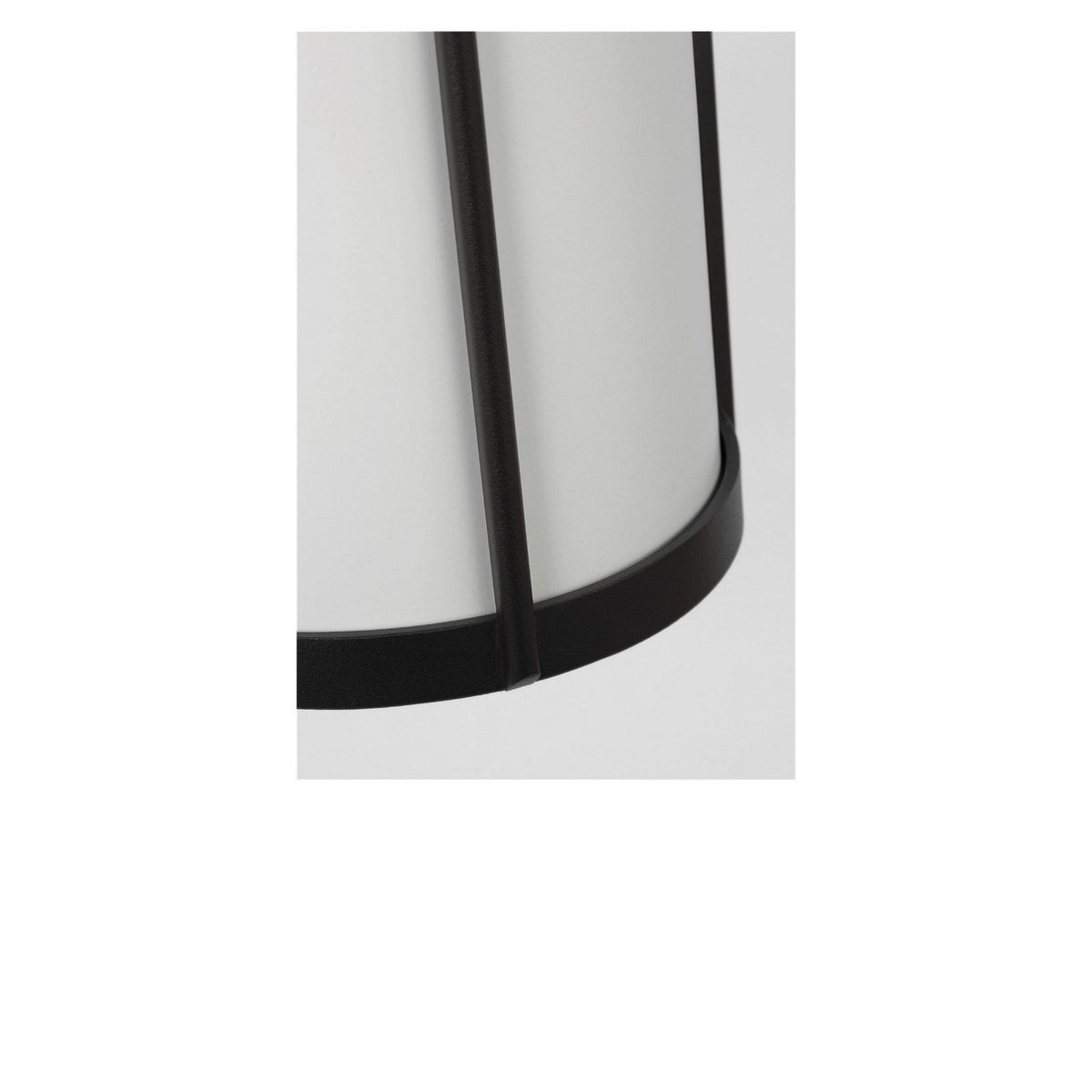 Luning One Light Lantern in Textured Black