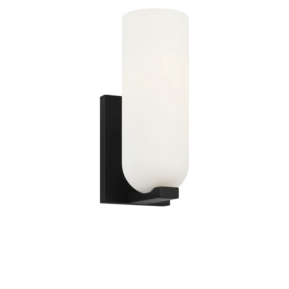 Neblina One Light Vanity in Midnight Black