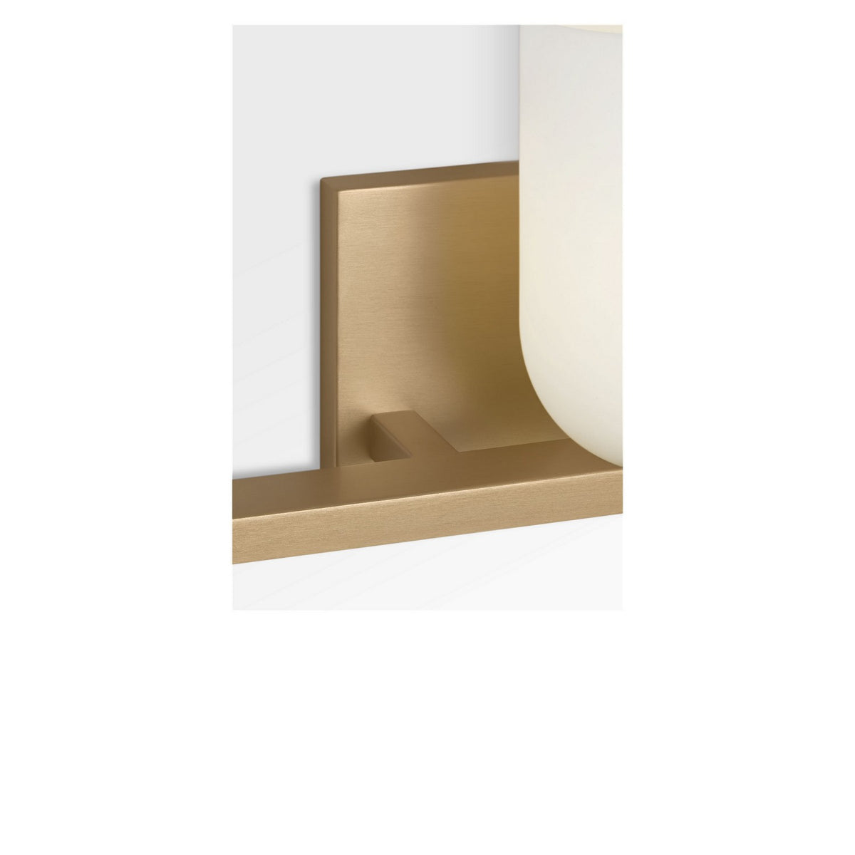 Neblina Three Light Vanity in Satin Brass