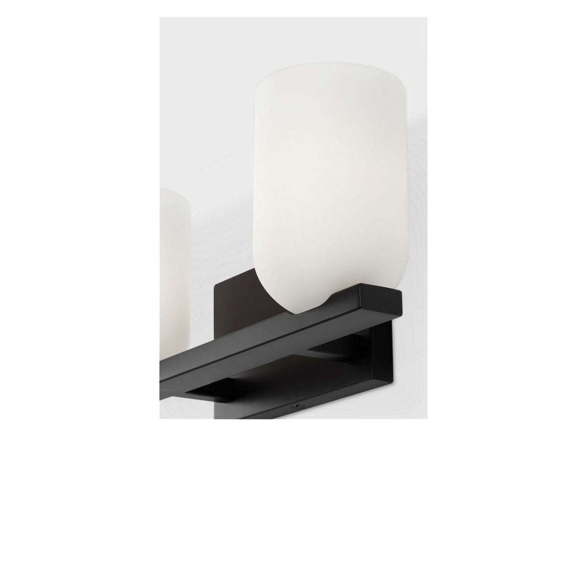 Neblina Two Light Vanity in Midnight Black