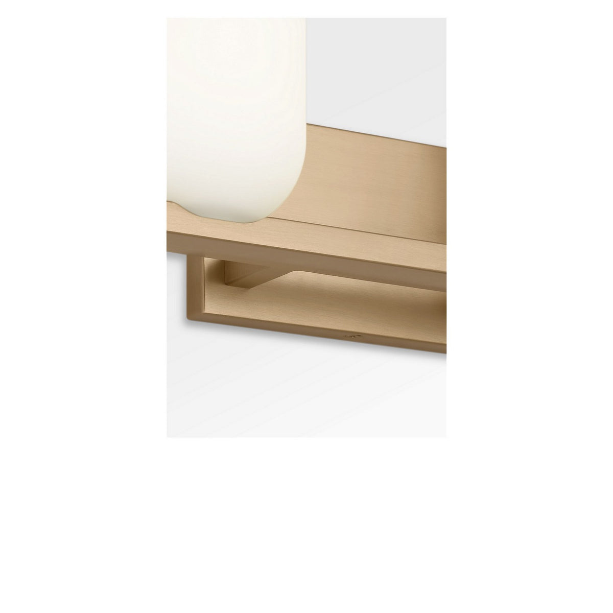 Neblina Two Light Vanity in Satin Brass