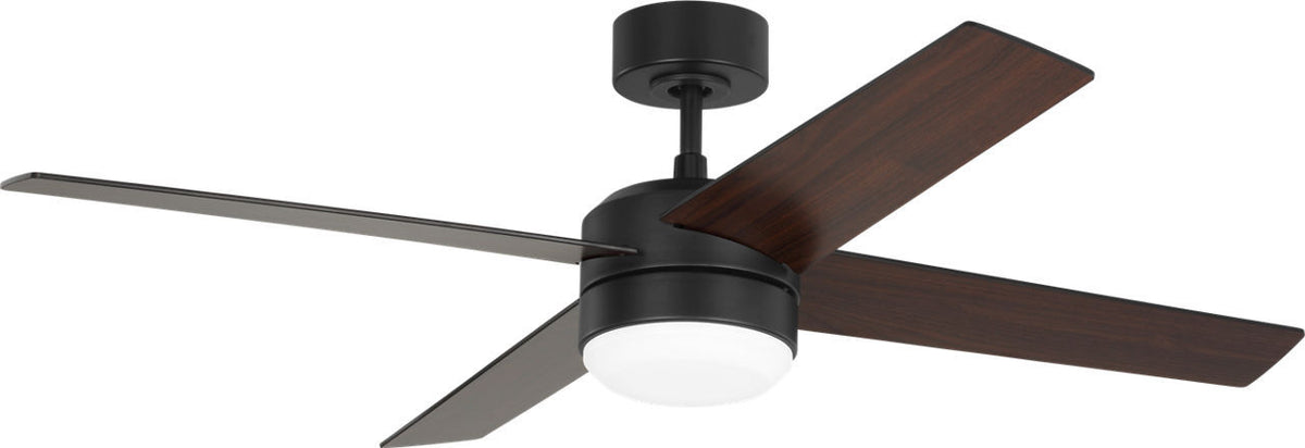 Loni 52" Ceiling Fan in Midnight Black