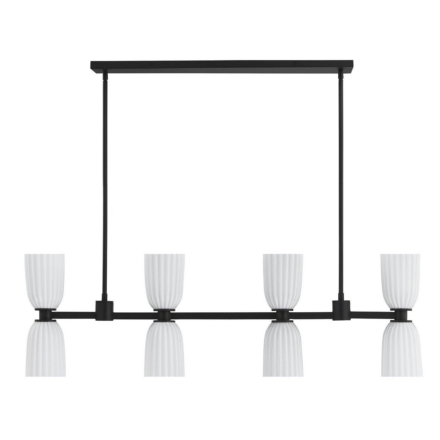 Lustre linéaire à huit lumières Baldwin