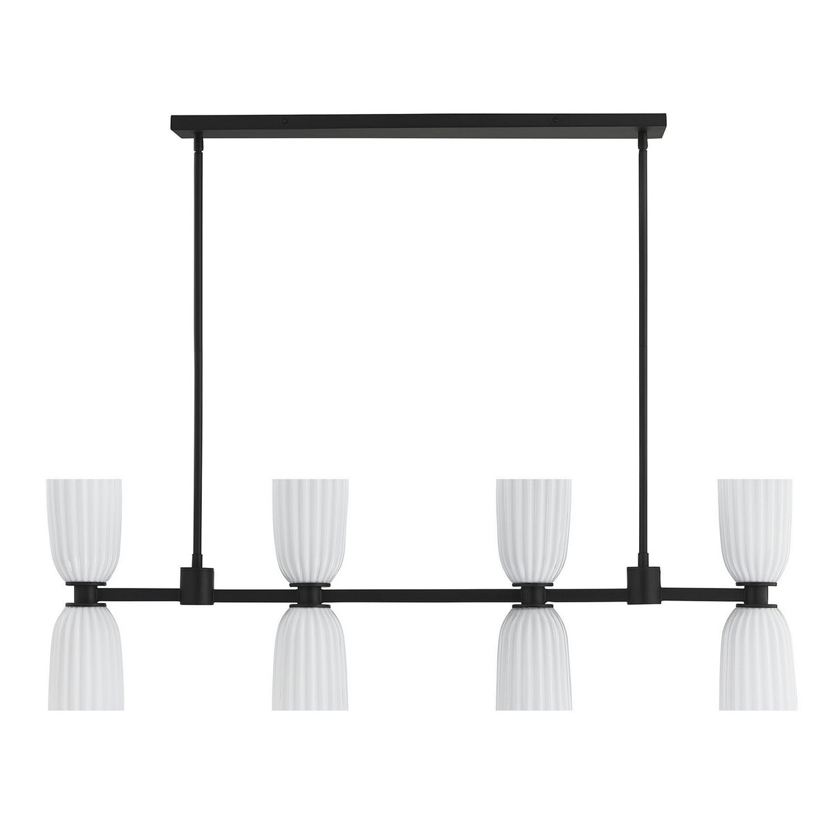 Baldwin Eight Light Linear Chandelier