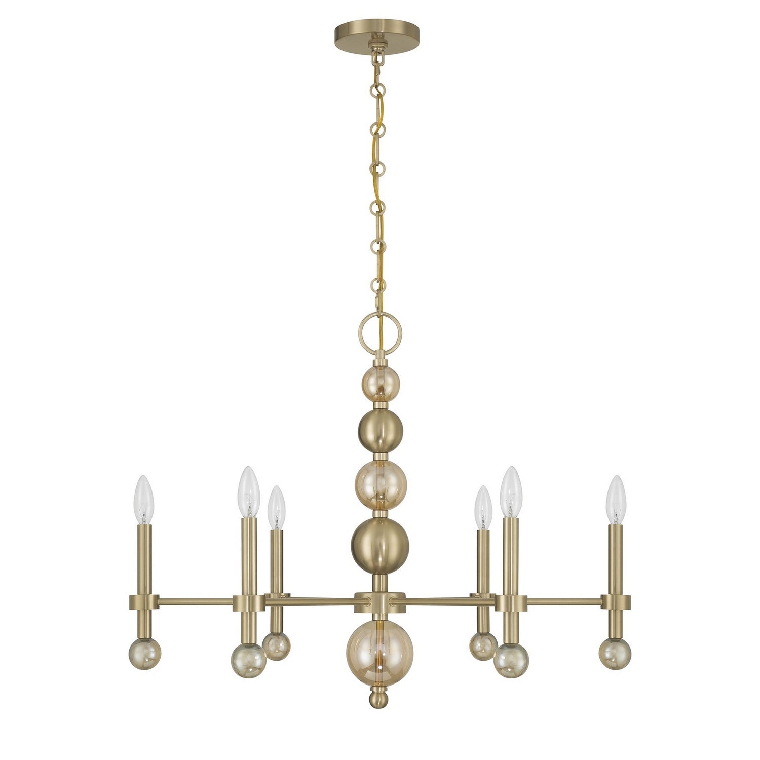 Lustre croissant de lune