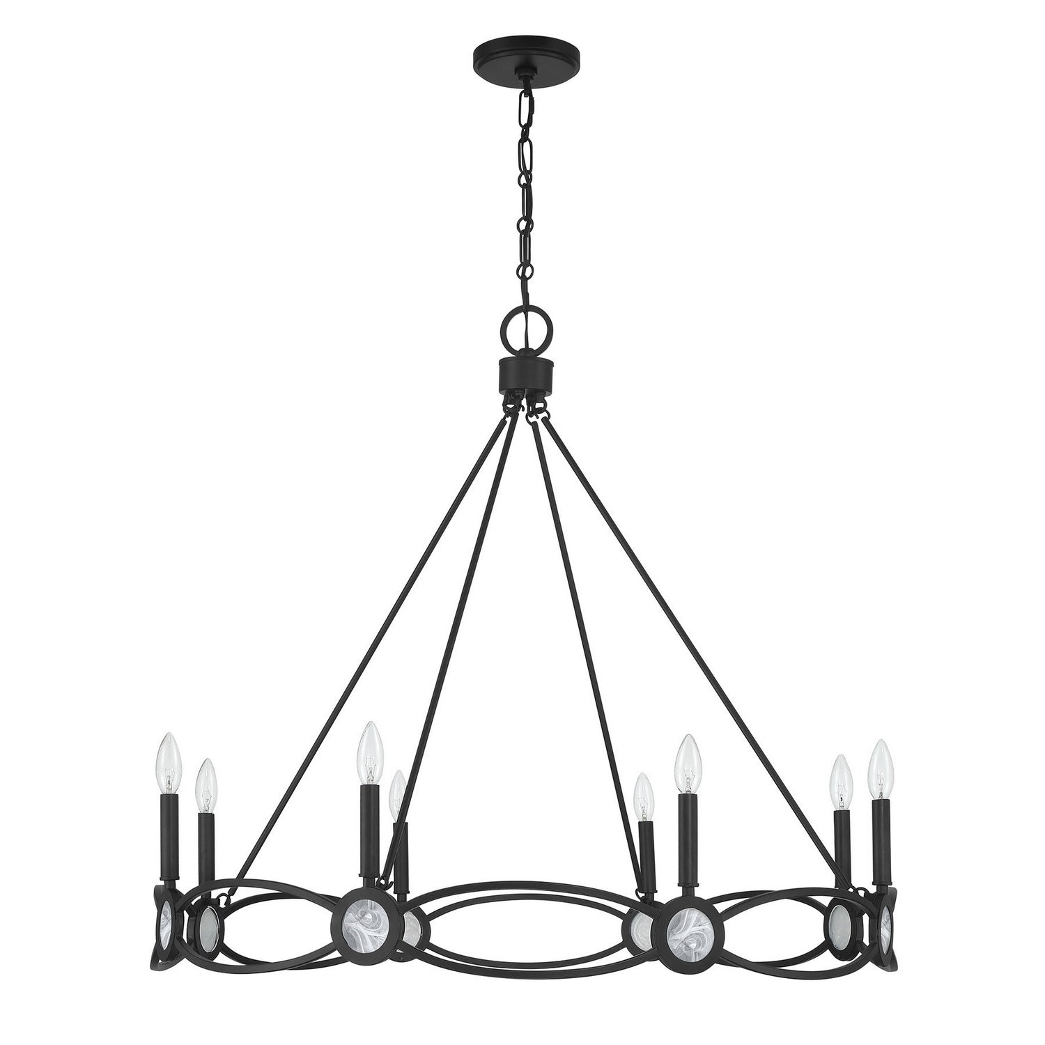 Lustre Minette à huit lumières