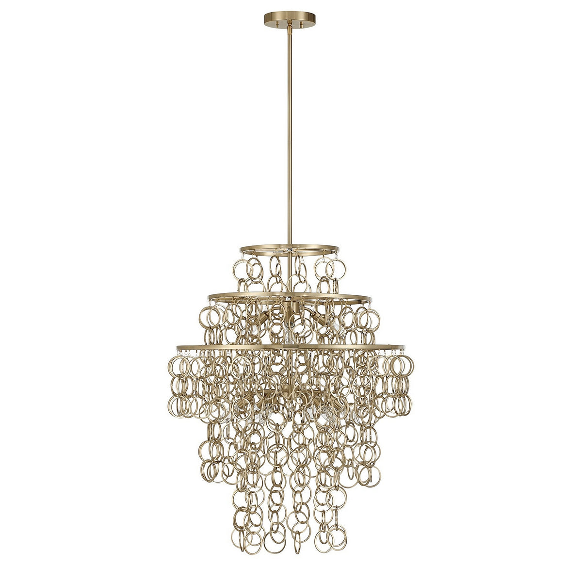 Suspension Septantacinq en laiton noble