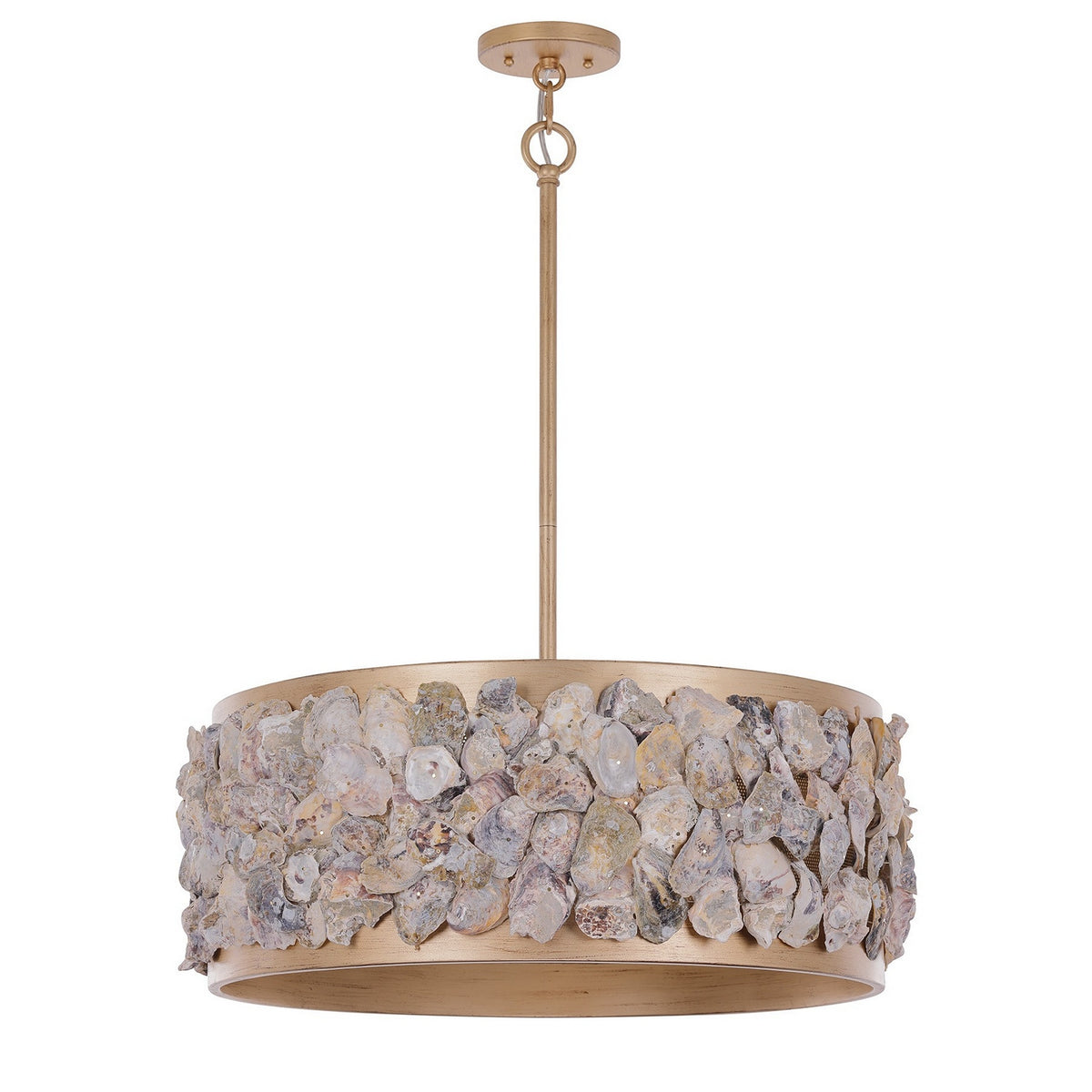 Leanne Four Light Pendant in Chandon