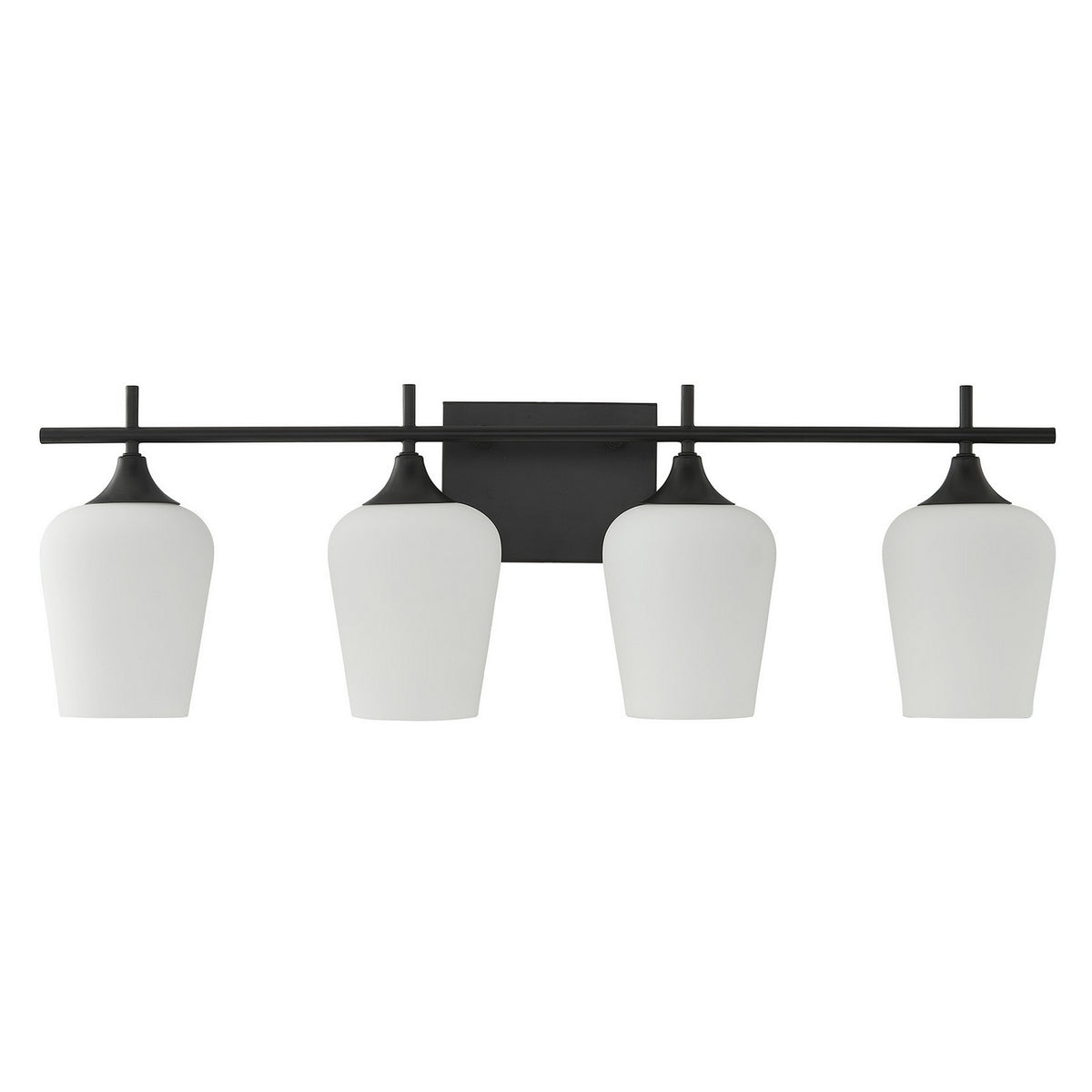 Meuble-lavabo Octave à quatre lumières