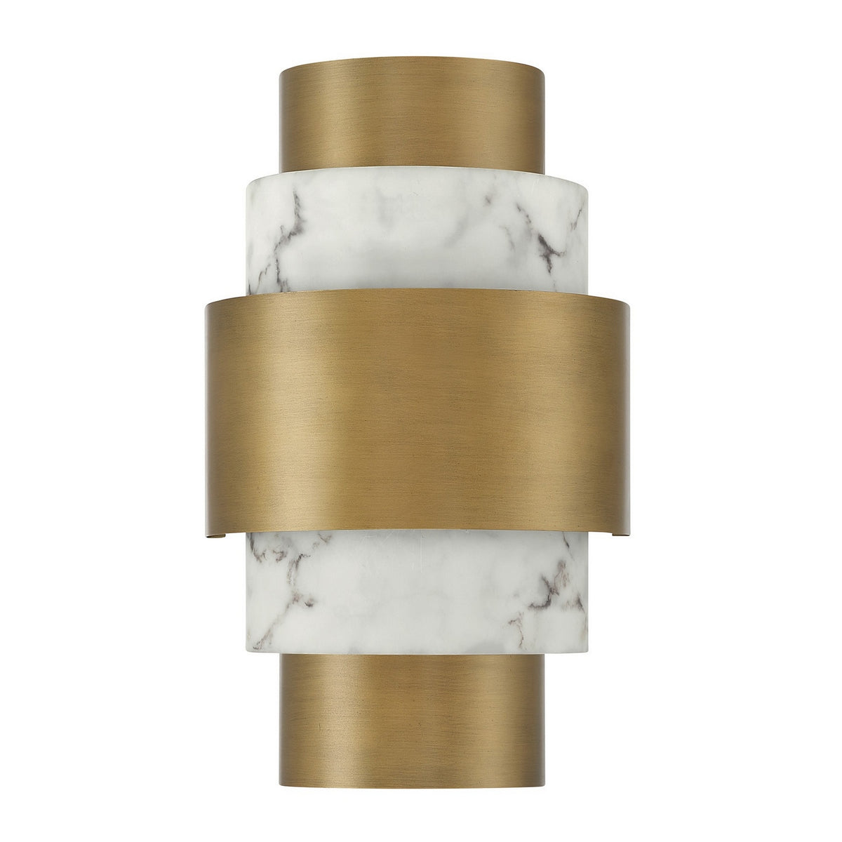 Davenport Two Light Wall Sconce in Antique Patina