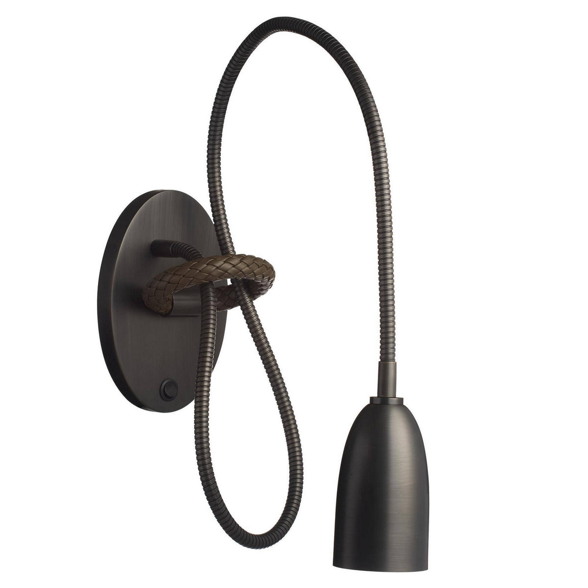 Wrangle One Light Wall Sconce in English Bronze/Canteen