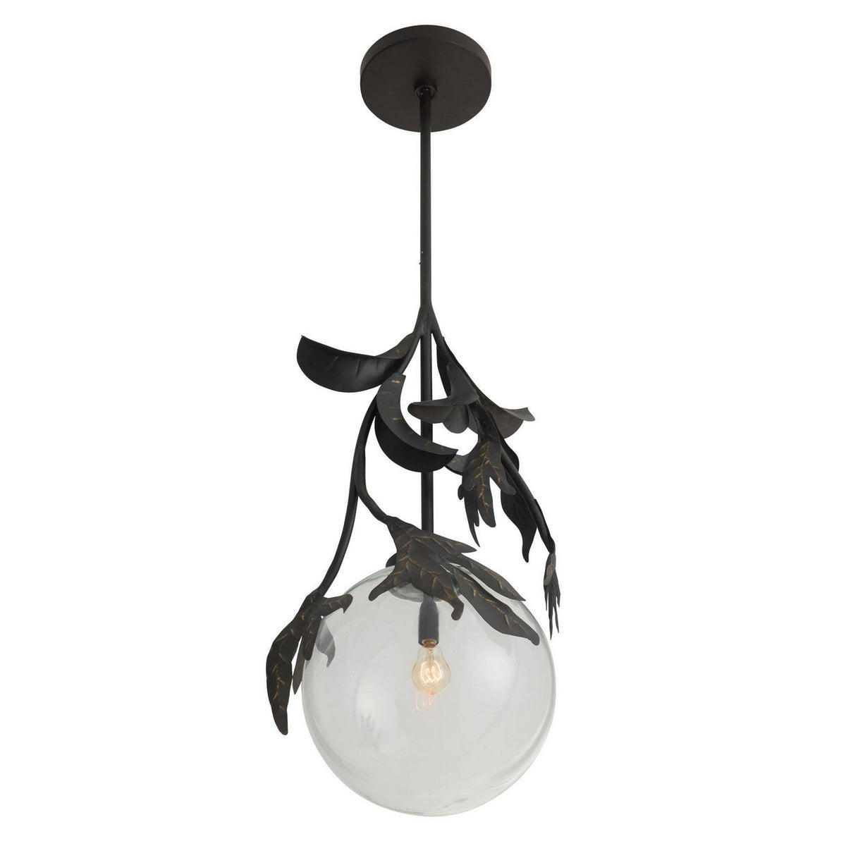 Will O' the Wisp One Light Pendant in Bronze/Clear