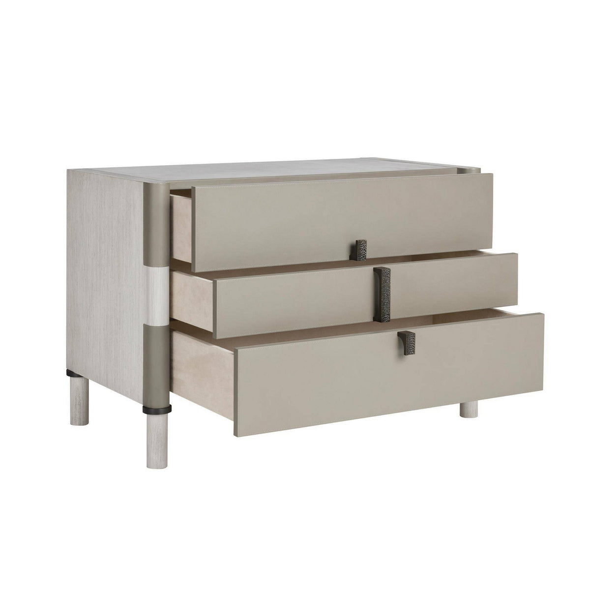 Hestia Side Table in Dove/Smoke