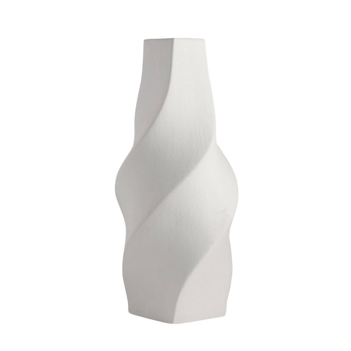 Scylla Vase in Matte White