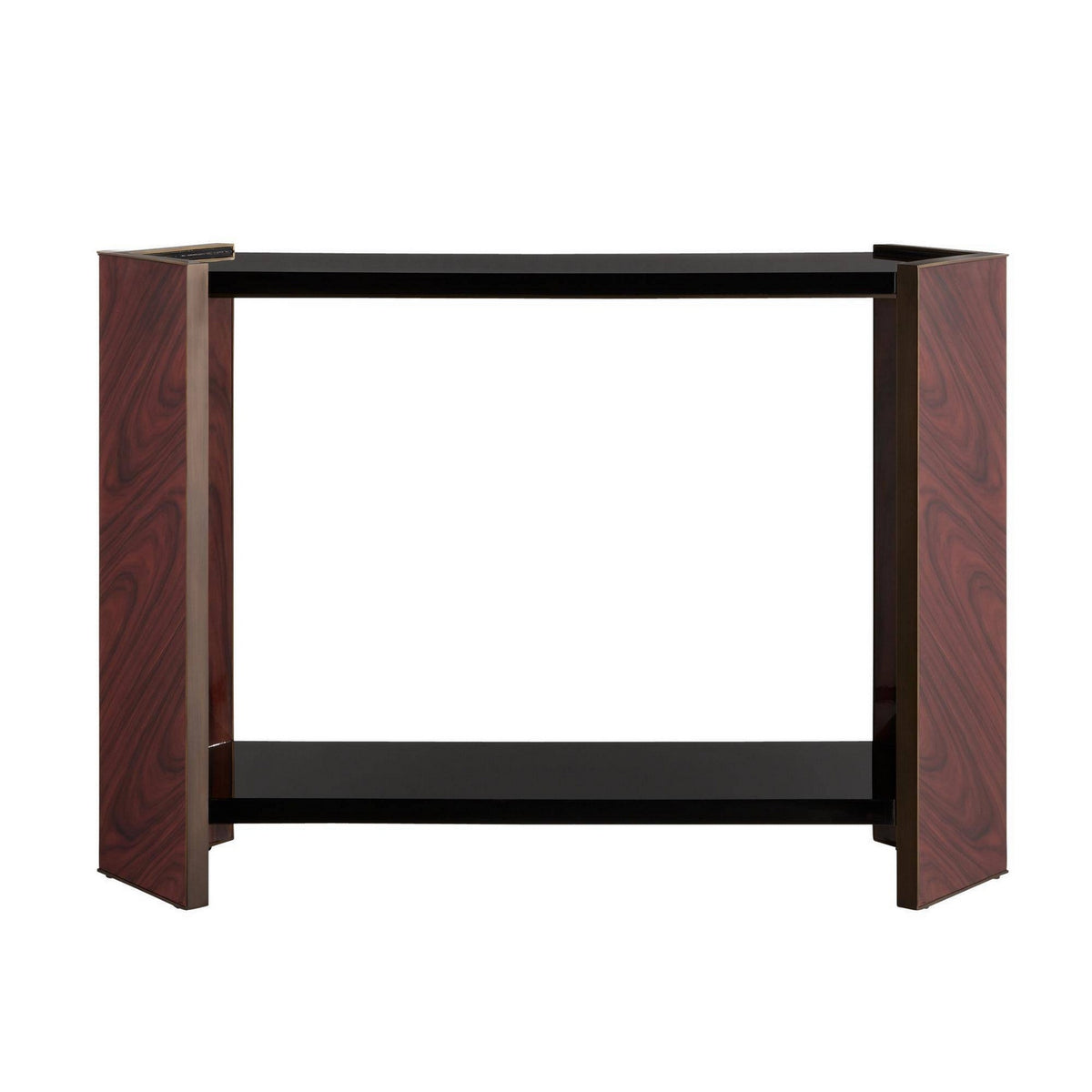 Argyle Console in Black/Santos Rosewood