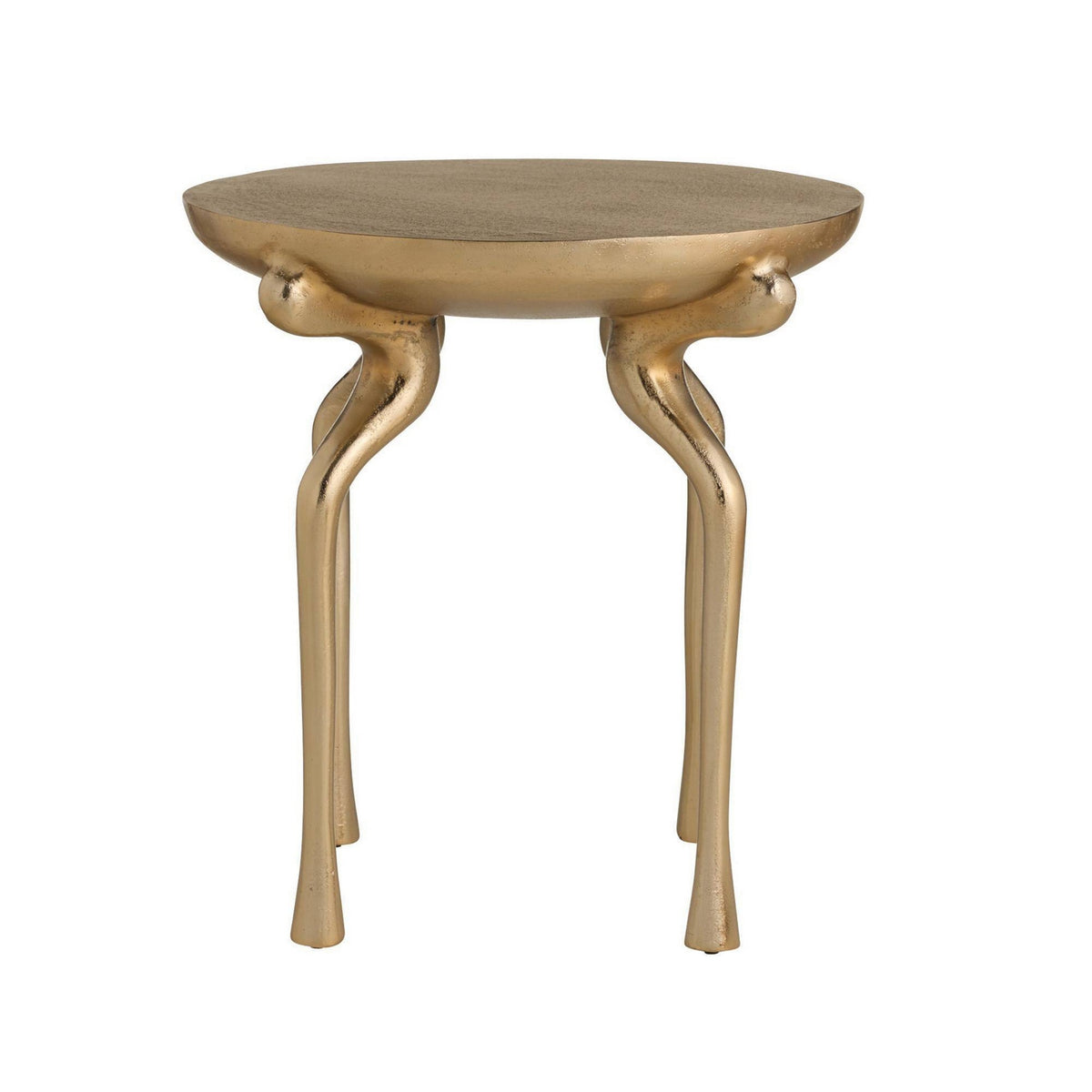 Monarch End Table in Champagne Bronze