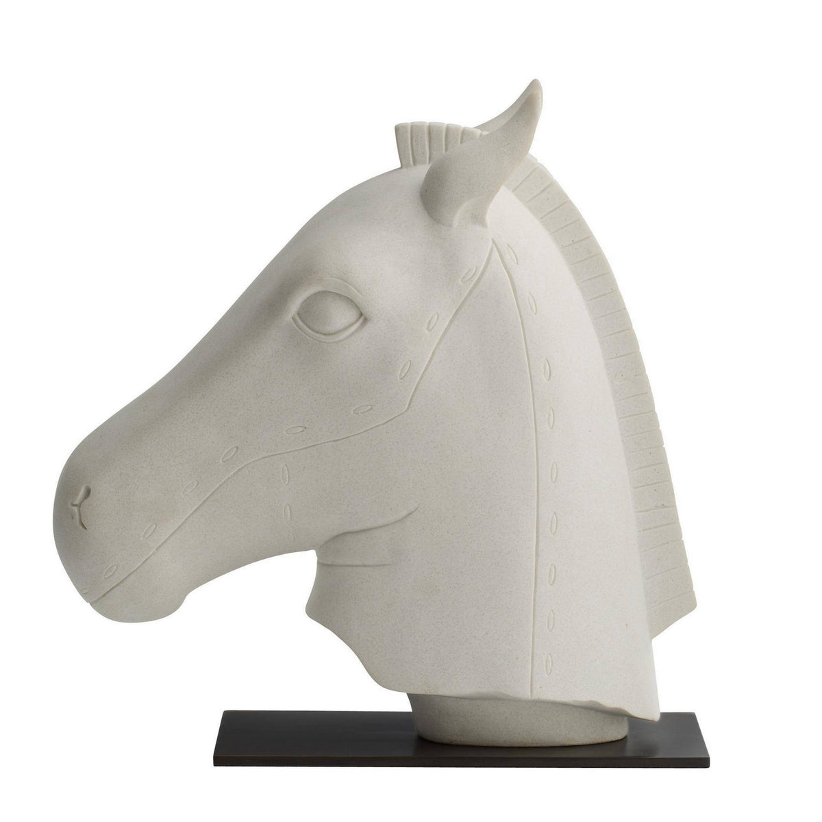 Cavalle Sculpture in Ivory/Bronze