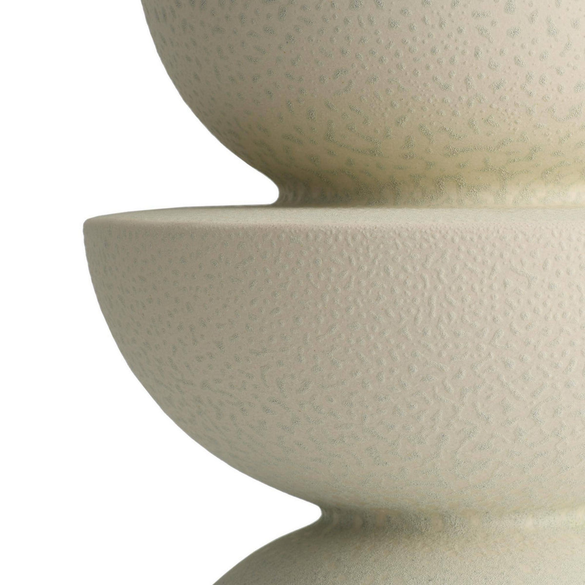 Deruta Vase in Riverstone Reactive