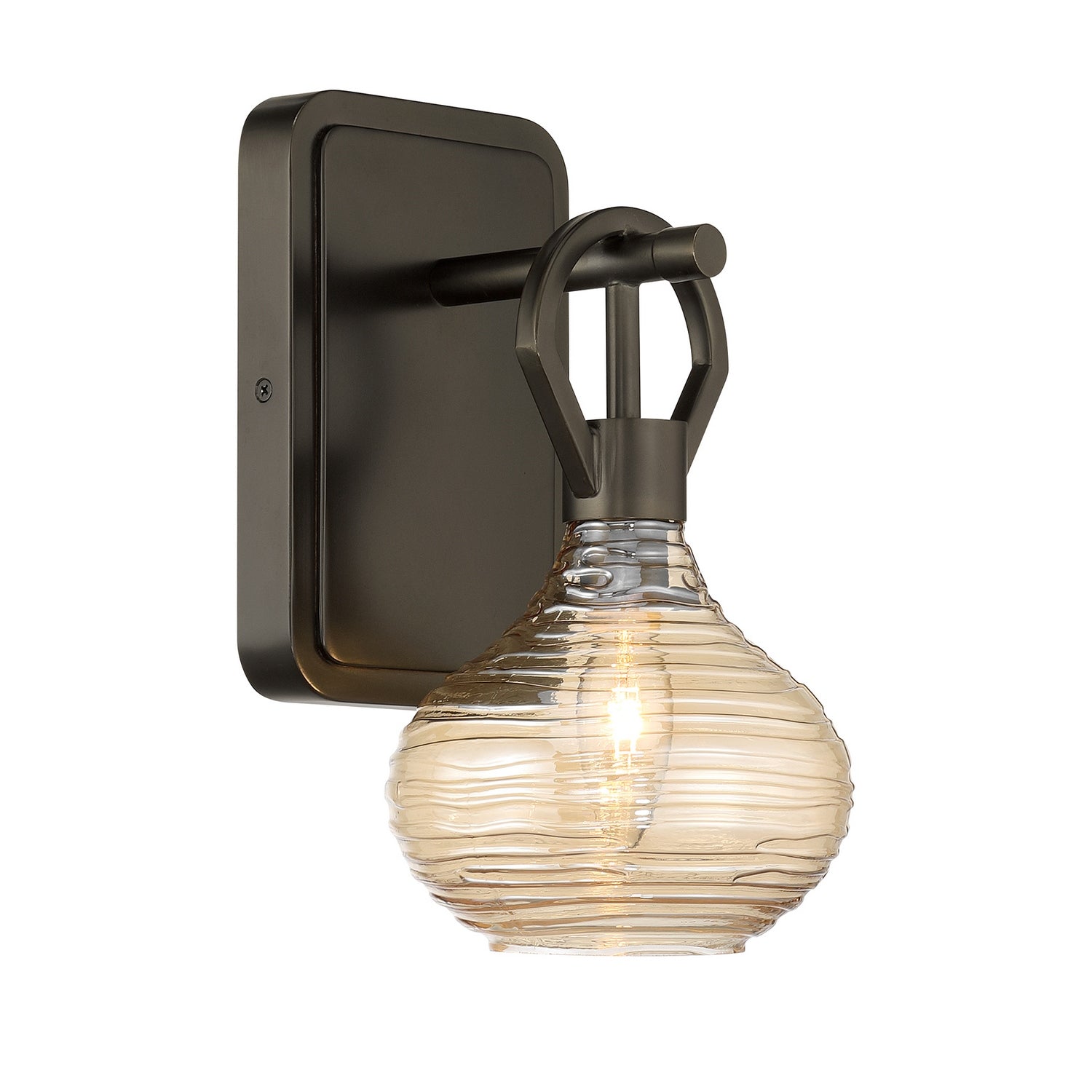 Applique murale Sheriden One Light en bronze méditerranéen