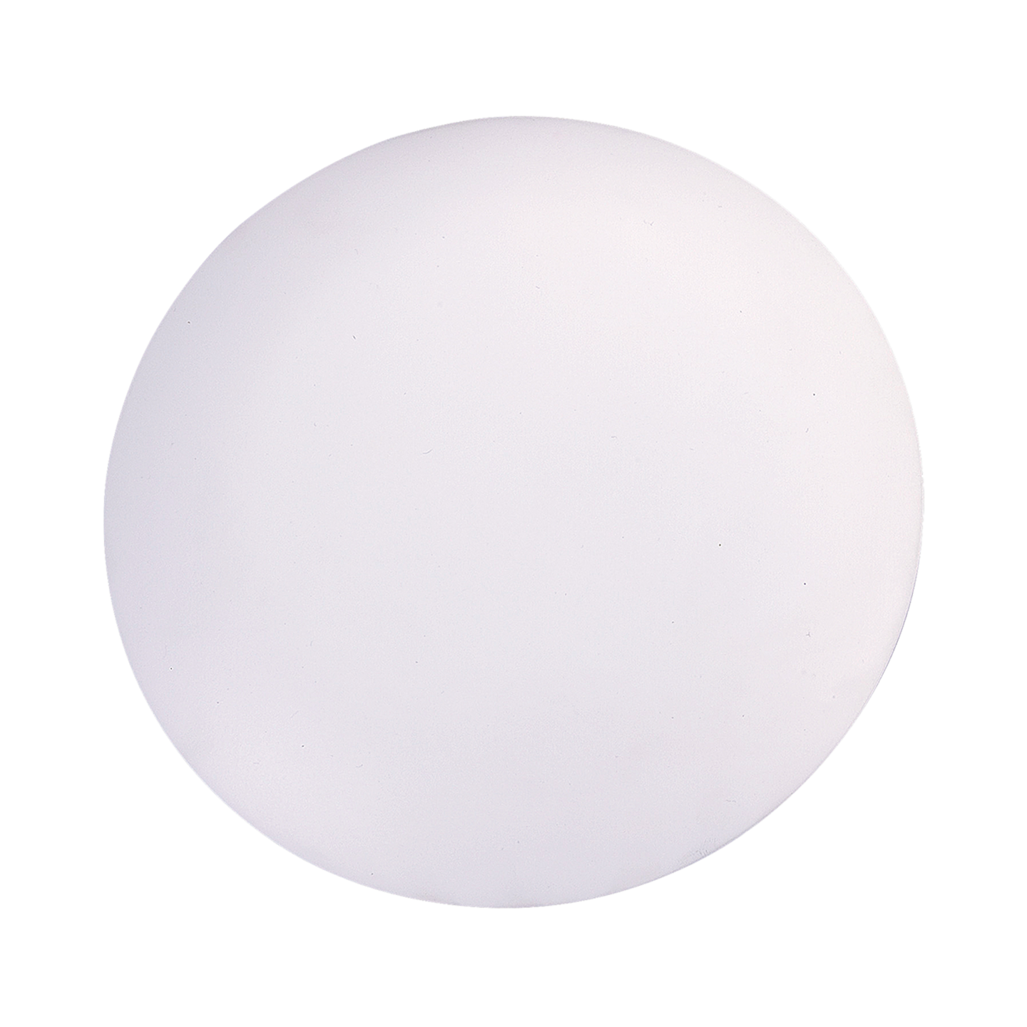 Discus Blanking Plate in Matte White