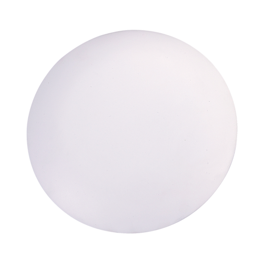 Discus Blanking Plate in Matte White