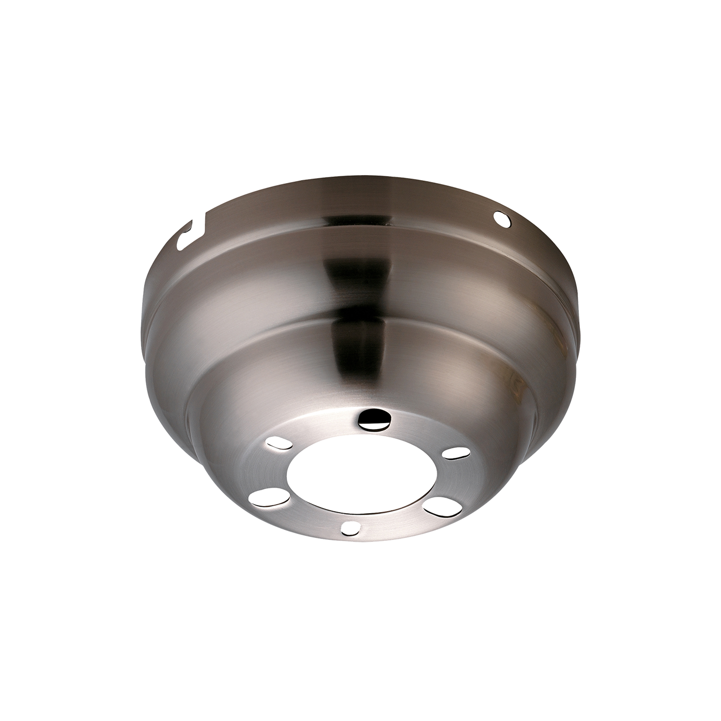 Flush Mount Canopy in Brushed Steel