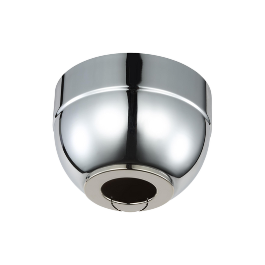 Chrome Ceiling Fan Slope Ceiling Mounting Kit for Slopes up to 45°