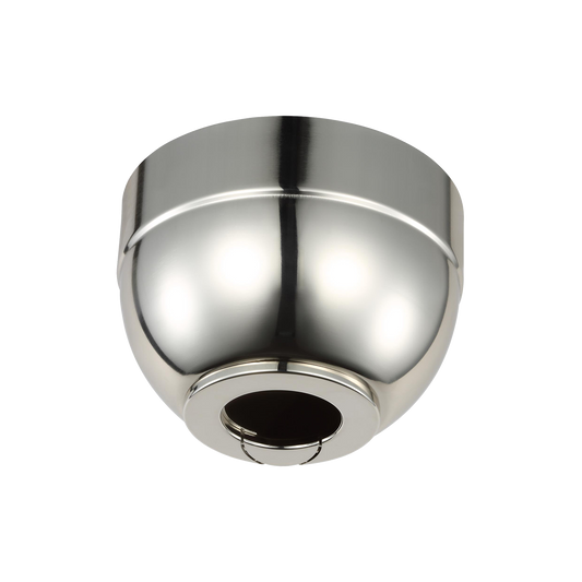 Polished Nickel Ceiling Fan Slope Ceiling Mounting Kit for Slopes up to 45°