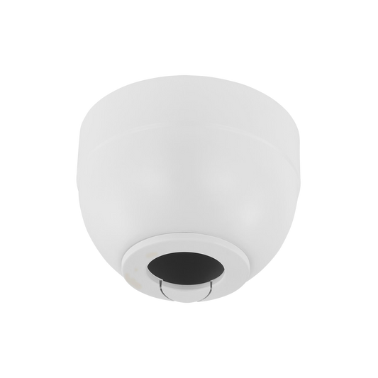 Matte White Ceiling Fan Slope Ceiling Mounting Kit for Slopes up to 45°