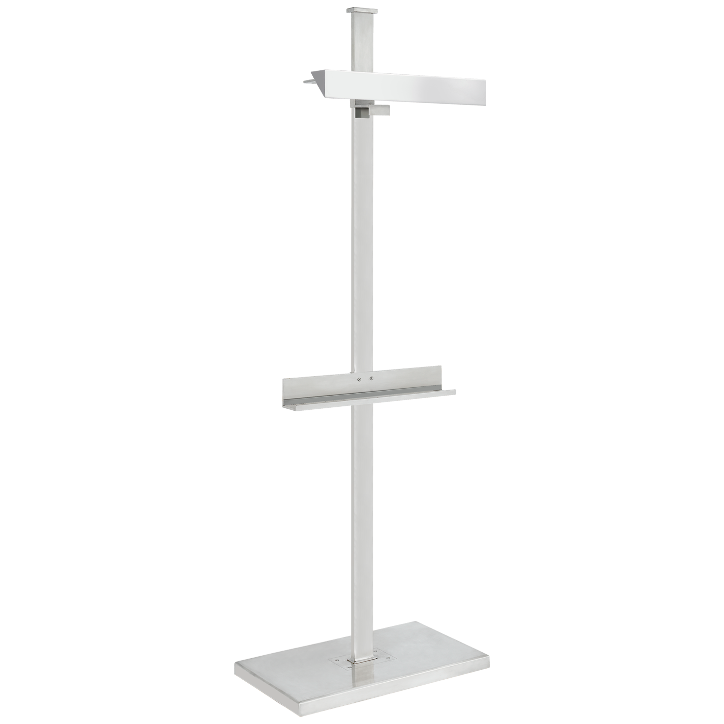 Langham Display Floor Lamp in Polished Nickel